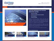 Tablet Screenshot of keeldeep.com
